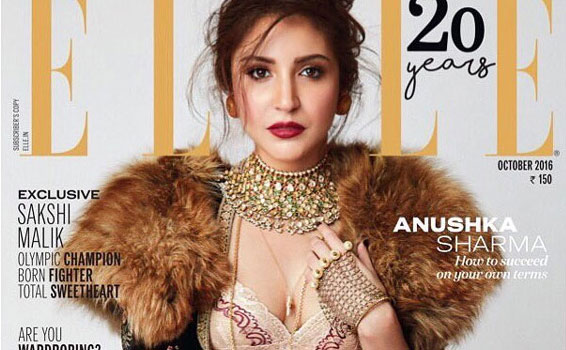 anushka sharma,bollywood heroine,ellow magazine,hot photos,spicy looks   ఓహో అనుష్క… ఎంతటి సోయగాన్ని పంచావ్!!